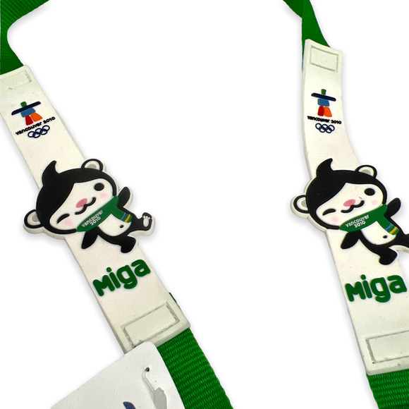 Vancouver 2010 Olympics MIGA Lanyard Officially Licensed - New with Tags - Picture 2 of 5